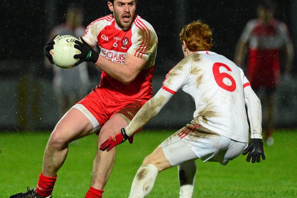 Derry captain Mark Lynch